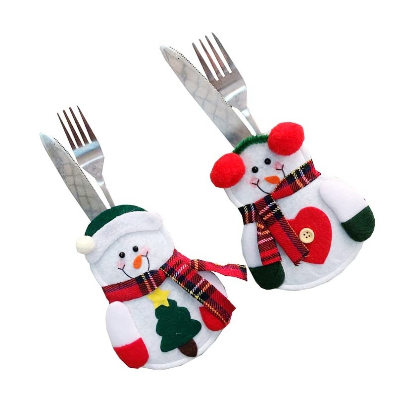 Felt Christmas Utensil Holder (8 pcs) Felt Christmas Utensil Holder (8 pcs)