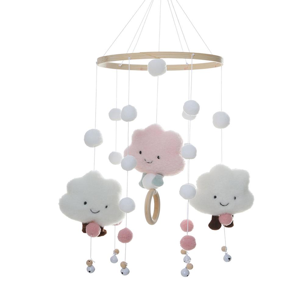 Felt Cloud Cot Mobile Windchime Felt Cloud Cot Mobile Windchime
