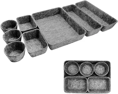 Felt Drawer Organizer Set (8pcs)