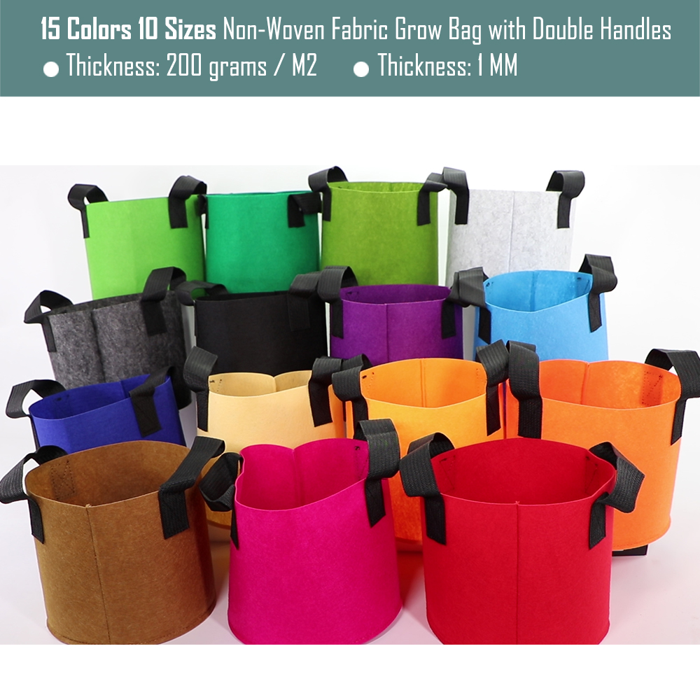 Felt Garden Planter Grow Bag Felt Garden Planter Grow Bag