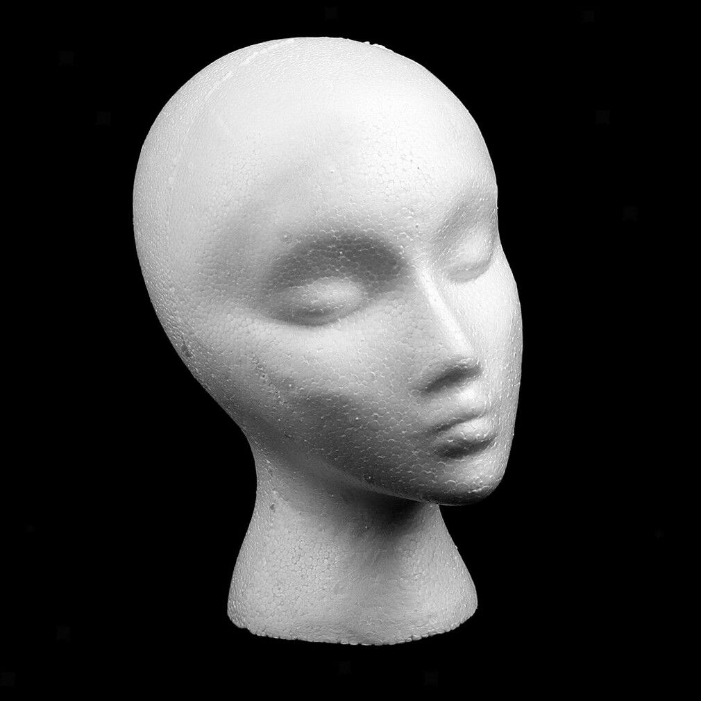 Female Head Mannequin Wig Display Stand