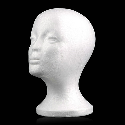 Female Head Mannequin Wig Holder