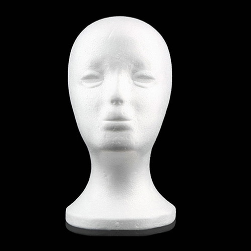 Female Head Mannequin Wig Holder