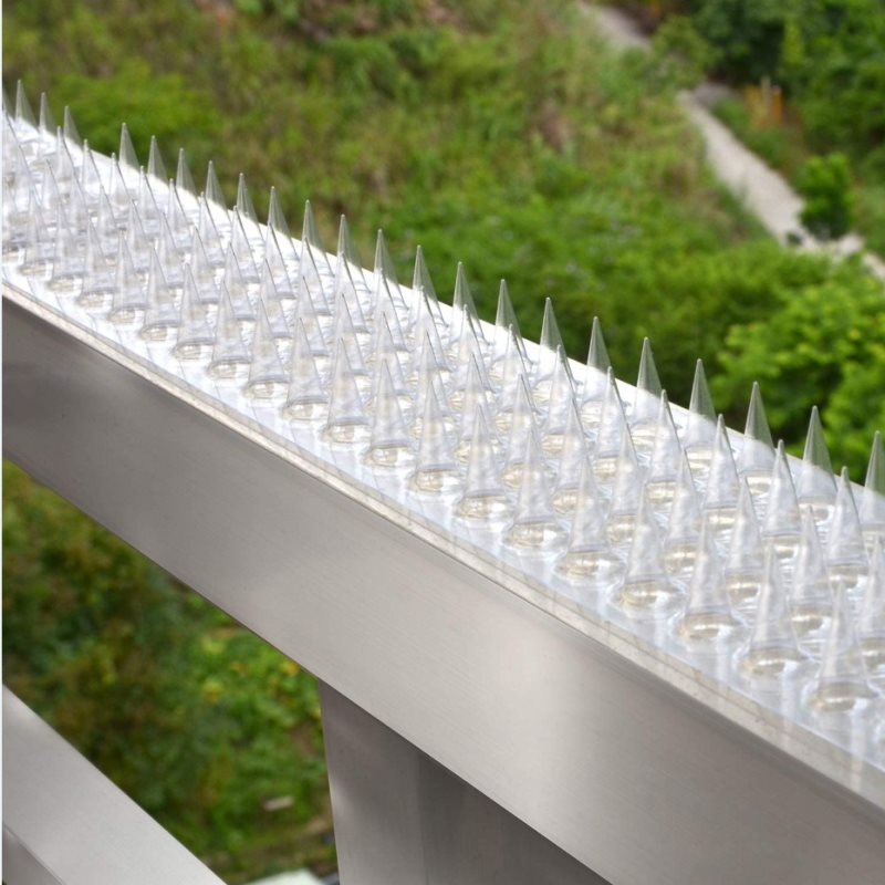 Fence Wall Spikes Cat Animal Repellent Plastic Anti Pigeon Deterrent For Garden Fences Invader Bird Spike Dog Repeller