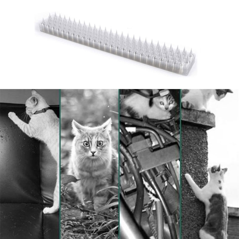 Fence Wall Spikes Cat Animal Repellent Plastic Anti Pigeon Deterrent For Garden Fences Invader Bird Spike Dog Repeller Fence Wall Spikes Cat Animal Repellent Plastic Anti Pigeon Deterrent For Garden Fences Invader Bird Spike Dog Repeller