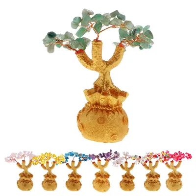 Feng Shui Mini Crystal Money Tree