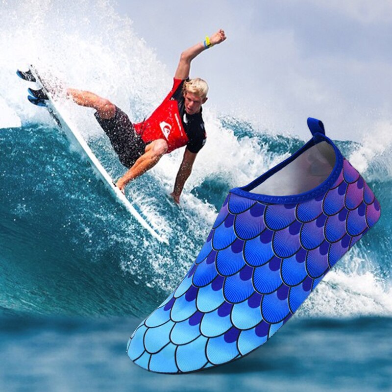 Feslishoet Men Beach Barefoot Aqua Socks Sneakers Women Water Shoes Gym Sports Surfing Diving Swimming Snorkeling Yoga