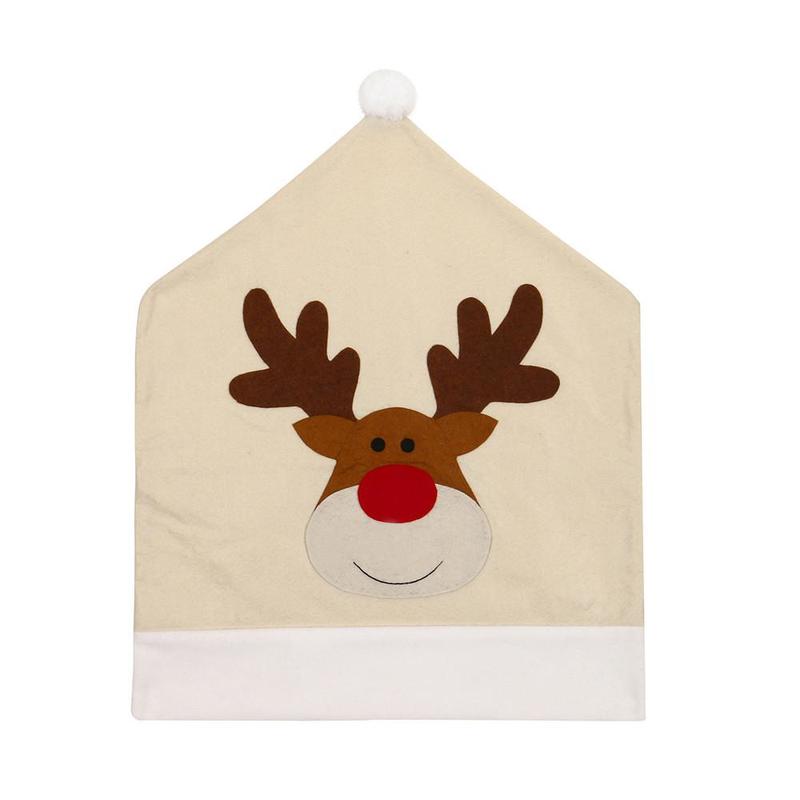 Festive Fabric Christmas Dining Chair Covers Festive Fabric Christmas Dining Chair Covers