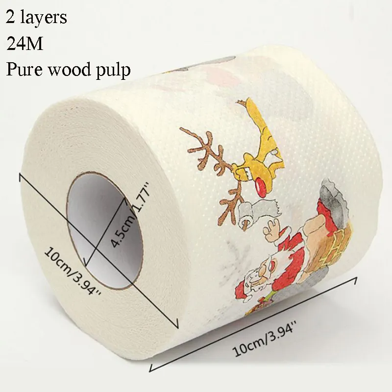 Festive Xmas Toilet Paper Roll