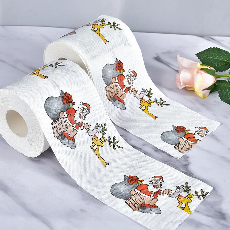Festive Xmas Toilet Paper Roll