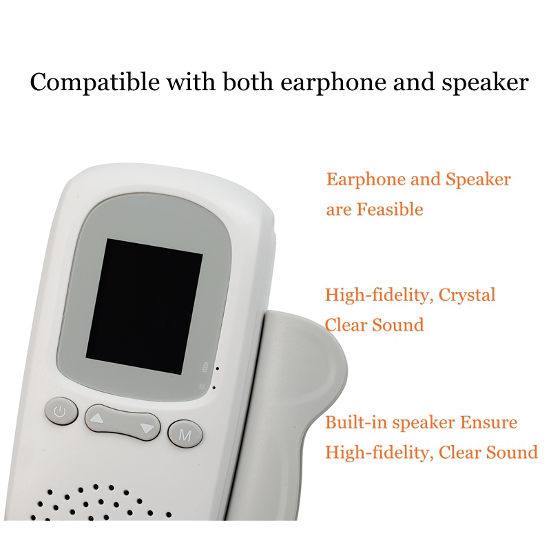 Fetal Doppler hand-hold Pocket portable sound Baby heart pregnancy Ultrasound fetus doppler Detector machine monitor Fetal Doppler hand-hold Pocket portable sound Baby heart pregnancy Ultrasound fetus doppler Detector machine monitor