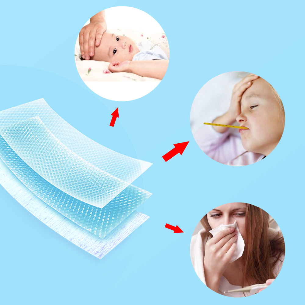 Fever Patch Headache Relief Pads (10 PCS) Fever Patch Headache Relief Pads (10 PCS)