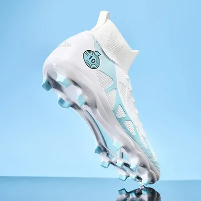 FG/TF Ankle Cleats Men Soccer Shoes Football Field Boots Children Anti Slip Sneakers Futsal Professional Training