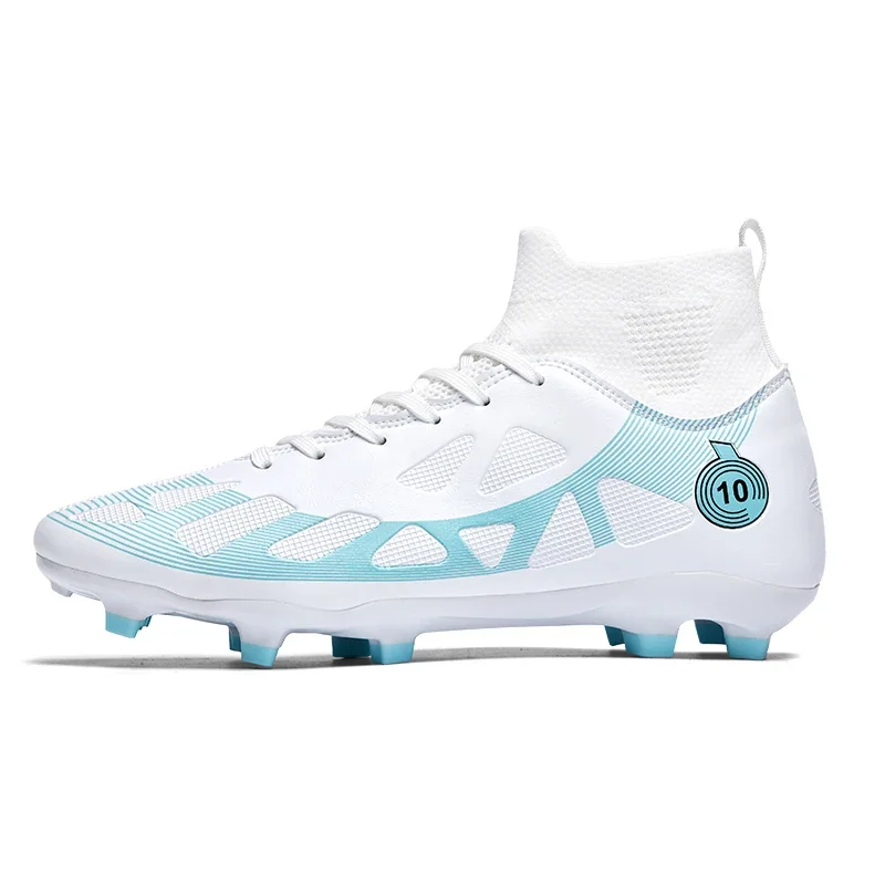 FG/TF Ankle Cleats Men Soccer Shoes Football Field Boots Children Anti Slip Sneakers Futsal Professional Training