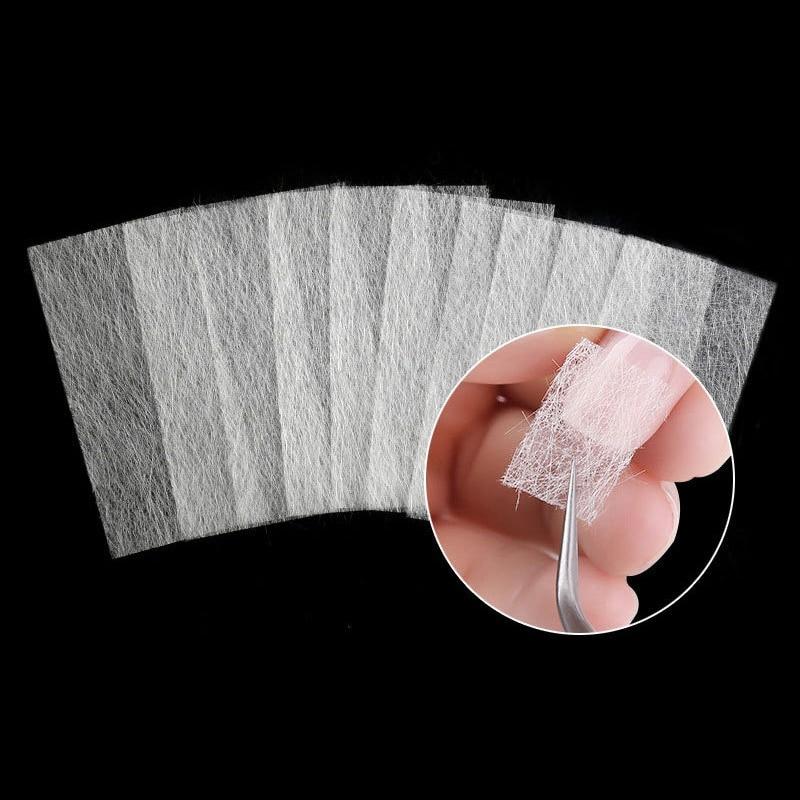 Fiberglass Nail Wrap for Manicure (20 pcs) Fiberglass Nail Wrap for Manicure (20 pcs)