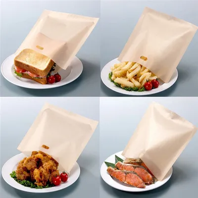 Fiberglass Reusable Toaster Sleeves (5 pcs) Fiberglass Reusable Toaster Sleeves (5 pcs)
