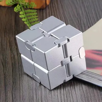 Fidget Metal Infinity Cube Toy Fidget Metal Infinity Cube Toy