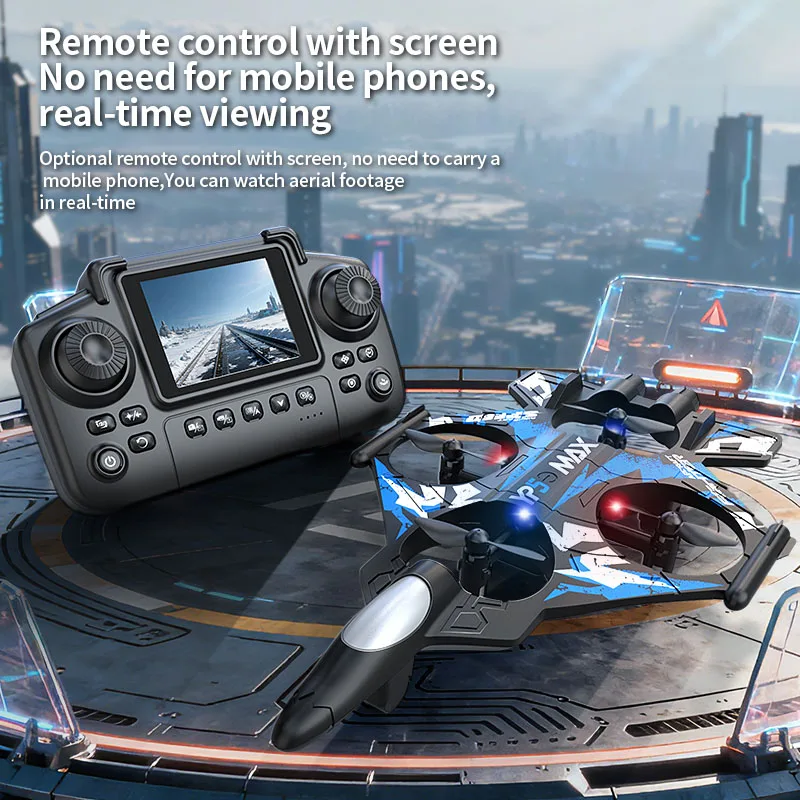 Fighter Jet Quadcopter Drone Stunt Light RC Airplane Four Channels Stationary Flight High Altitude Rolling Effects Fighter Jet Quadcopter Drone Stunt Light RC Airplane Four Channels Stationary Flight High Altitude Rolling Effects