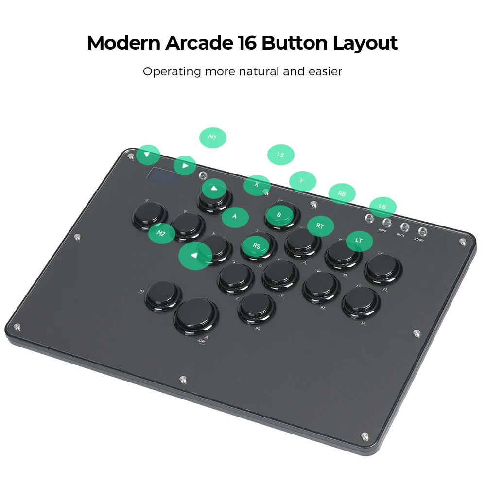 FightStick Joystick Arcade Hitbox Button Rim Leverless Controller For PC/PS4/PS5/Switch Control Arcade Stick Controller FightStick Joystick Arcade Hitbox Button Rim Leverless Controller For PC/PS4/PS5/Switch Control Arcade Stick Controller