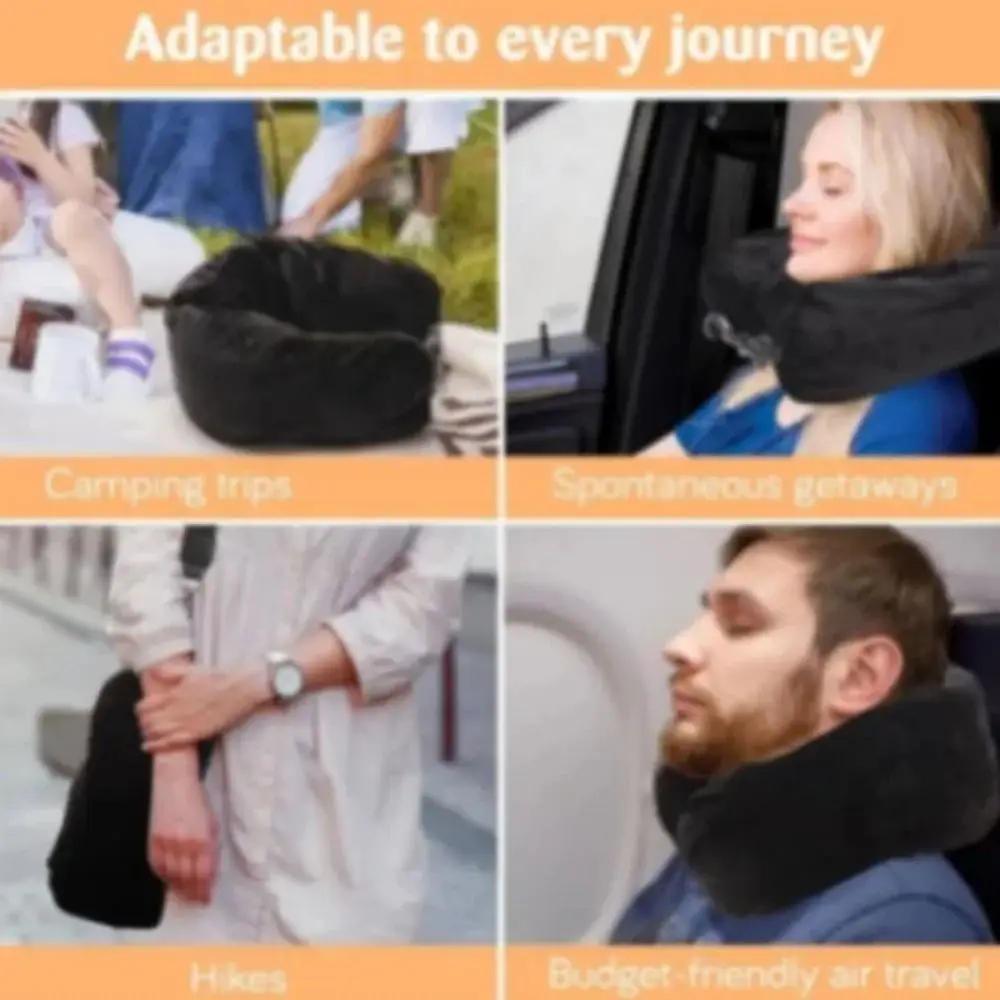 Fillable Travel Neck Pillow Stuff With Clothes Pillowcase Storage Lycra Fabric Waterproof Carry Portable Travel Bag Fillable Travel Neck Pillow Stuff With Clothes Pillowcase Storage Lycra Fabric Waterproof Carry Portable Travel Bag