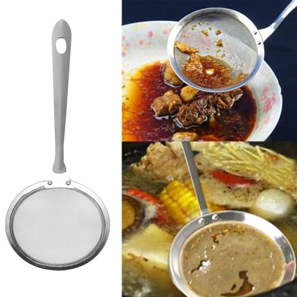 Fine Mesh Stainless Soup Skimmer