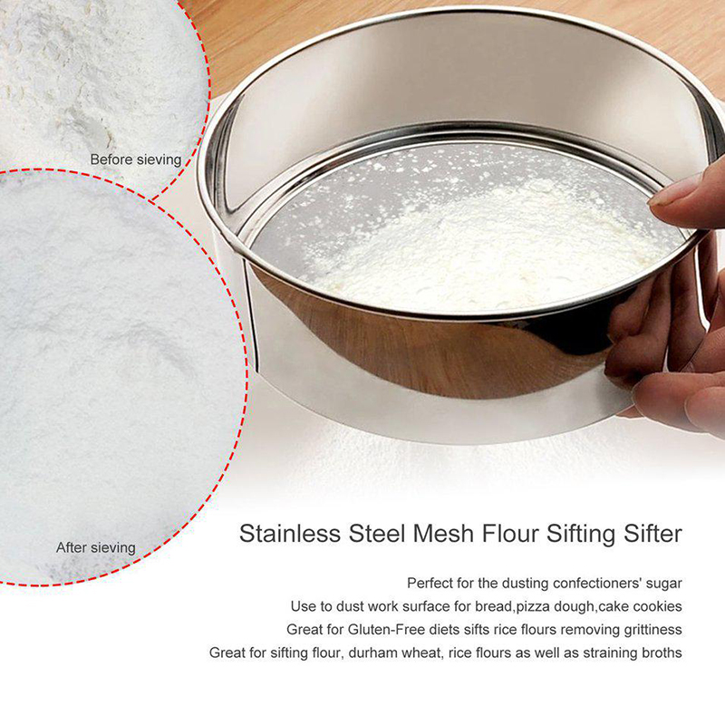 Fine Mesh Stainless Steel Sifter