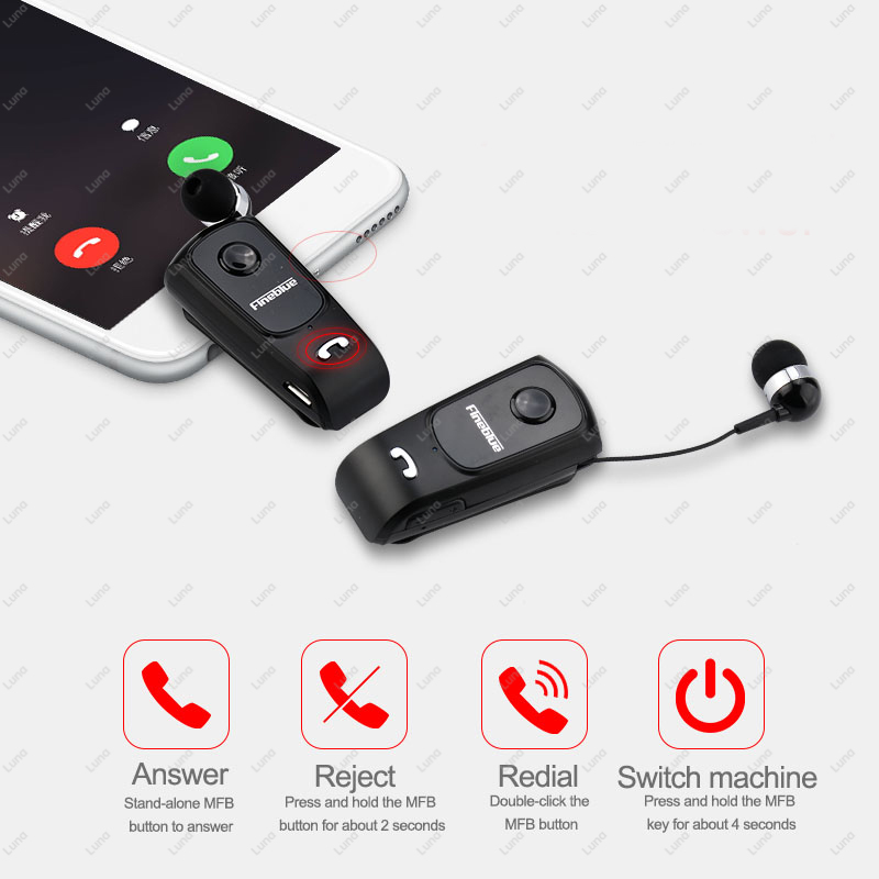 Fineblue F920 Wireless Earphone Bluetooth Headset Ears in Lotus with Wire Clip Earphones Handsfree Earbuds Retractable Fineblue F920 Wireless Earphone Bluetooth Headset Ears in Lotus with Wire Clip Earphones Handsfree Earbuds Retractable