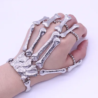 Finger Bracelet Skeleton Hand Finger Bracelet Skeleton Hand