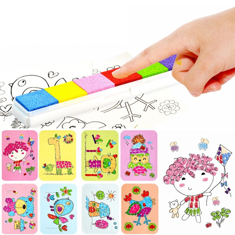 Finger Paint DIY Draw Set 8pcs Finger Paint DIY Draw Set 8pcs