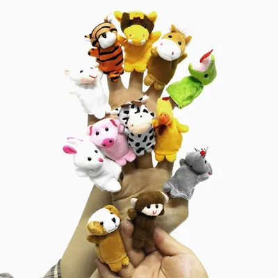 Finger Puppets 10PC Set Plush Toy Finger Puppets 10PC Set Plush Toy