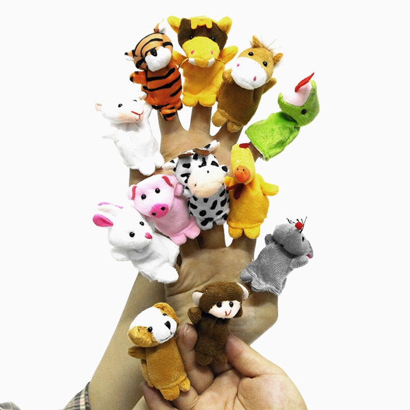 Finger Puppets 10PC Set Plush Toy Finger Puppets 10PC Set Plush Toy