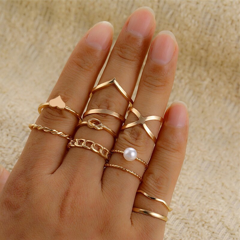 Finger Rings Set for Ladies Finger Rings Set for Ladies