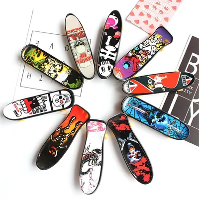Finger Skateboards Mini Toys (10pcs)