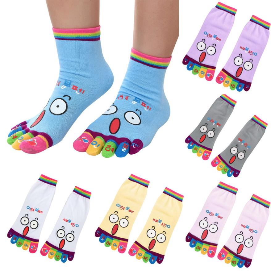 Finger Socks Funny Cartoon Design Finger Socks Funny Cartoon Design