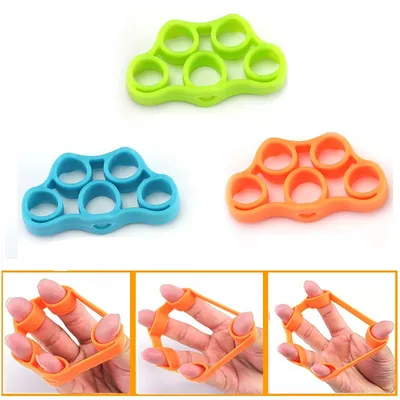 Finger Stretcher Silicone Hand Exerciser