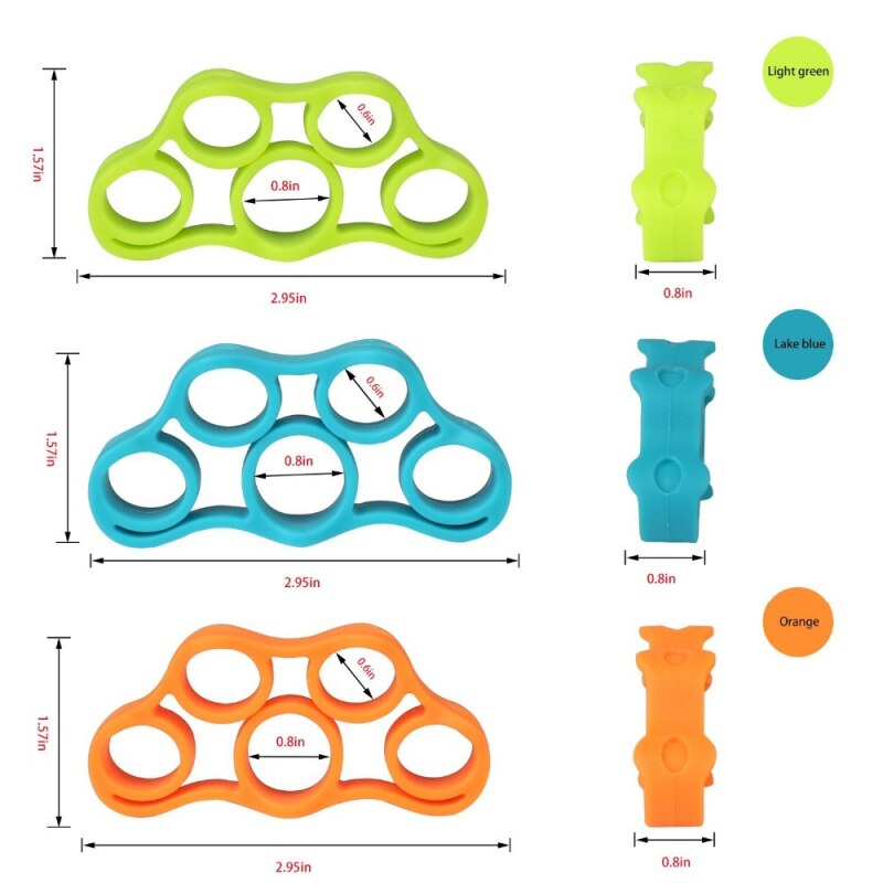 Finger Stretcher Silicone Hand Exerciser