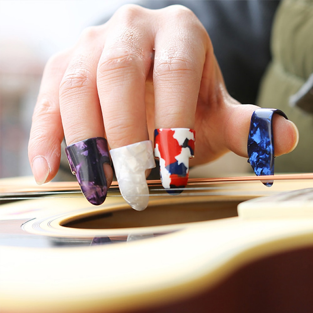 Fingerpicks for Acoustic Electric Guitar (4 PCs)