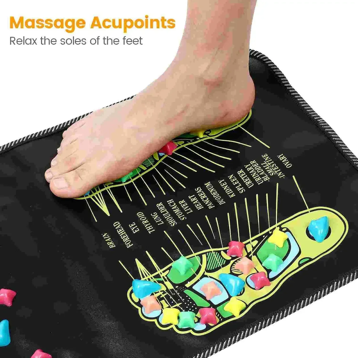 Fingerpressure Board Foot Foot Massage Pad Health Walk Foot Pressure Board Foot Massage Pad Imitation Goose Soft Stone Fingerpressure Board Foot Foot Massage Pad Health Walk Foot Pressure Board Foot Massage Pad Imitation Goose Soft Stone