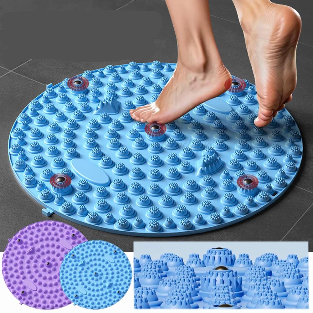 Fingerpressure Board Foot Massage Pad Health Walk Pressure Board Foot Massage Pad Foot Yoga Acupressure Mat Training