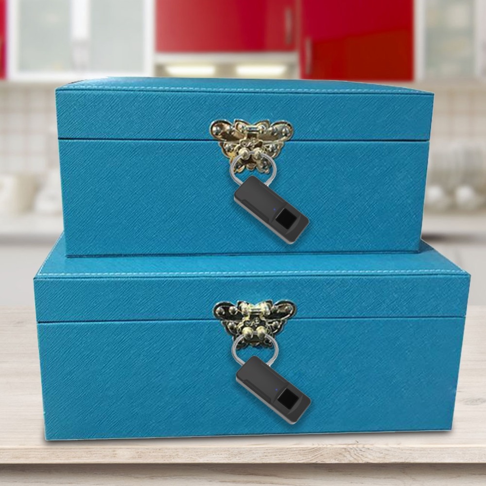 Fingerprint Sensor Lock Smart Padlock Fingerprint Sensor Lock Smart Padlock