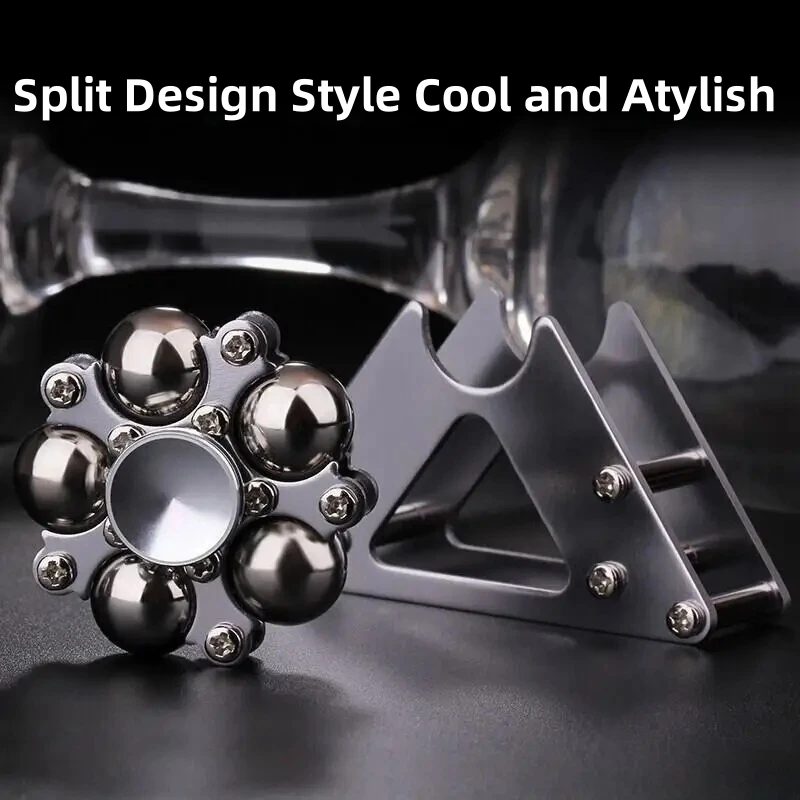 Fingertip Gyroscopic Wheel Creative Metal Ornaments Adult Decompression Venting Device Advanced Mechanical Desktop Fingertip Gyroscopic Wheel Creative Metal Ornaments Adult Decompression Venting Device Advanced Mechanical Desktop