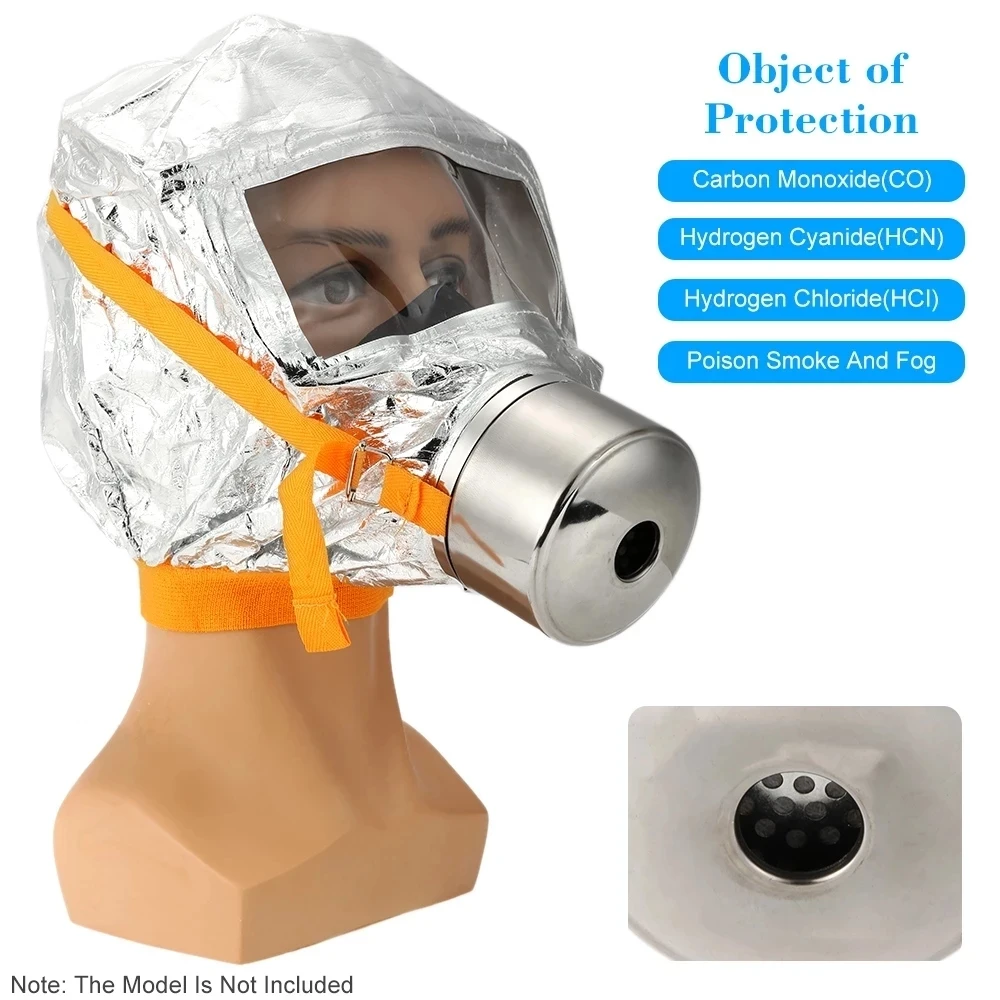 Fire Emergency Escape Safety Mask 30 Minutes Protective Anti-smoking Fire Respirator Dust Carbon Respirator Mask Home Fire Emergency Escape Safety Mask 30 Minutes Protective Anti-smoking Fire Respirator Dust Carbon Respirator Mask Home
