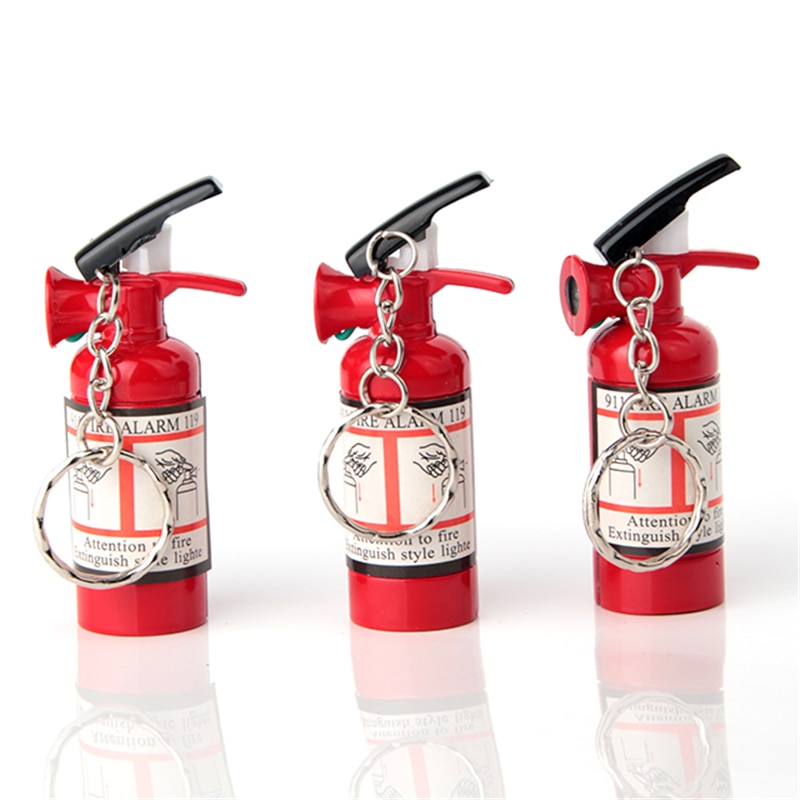 Fire Extinguisher Lighter Keychain Fire Extinguisher Lighter Keychain