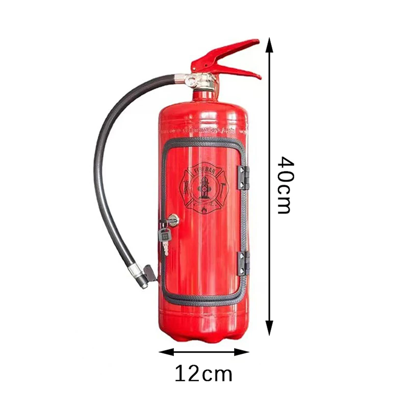Fire Extinguisher Shape Wine Box Ornaments Mini Bar Wine Cabinet Crafts Decoration Champagne Liquor Storage Box Fire Extinguisher Shape Wine Box Ornaments Mini Bar Wine Cabinet Crafts Decoration Champagne Liquor Storage Box