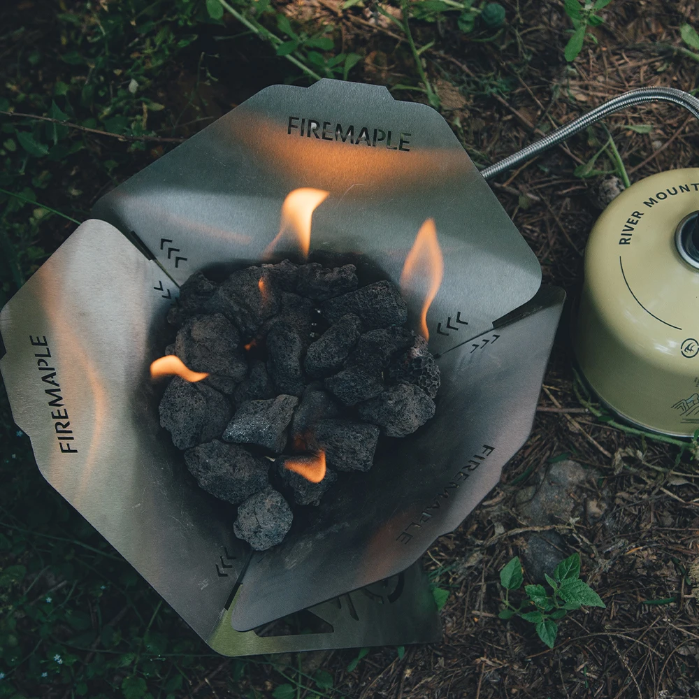 Fire-Maple Antarcti Gas Fire Pit Windproof Outdoor Mini Heater Stainless Steel Portable Foldable Firepit for Camping Fire-Maple Antarcti Gas Fire Pit Windproof Outdoor Mini Heater Stainless Steel Portable Foldable Firepit for Camping