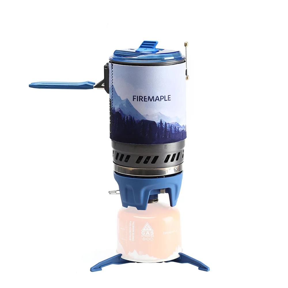 Fire Maple Polaris X5 Cooking System Portable Stove Micro Regulator Valve Electric Jet Burner Pot Camping Backpack