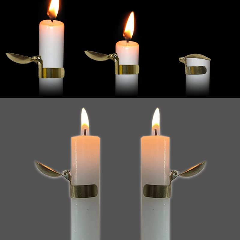 Fire Resistant Automatic Candle Snuffer (4/8 pcs)