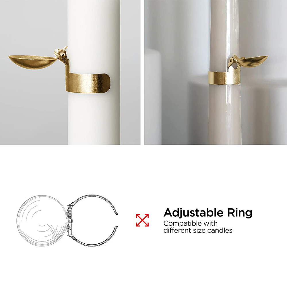 Fire Resistant Automatic Candle Snuffer (4/8 pcs)