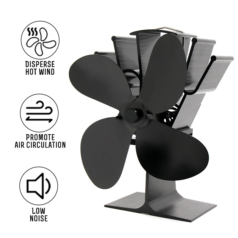 Fireplace Fan 4-Blade Heater Fireplace Fan 4-Blade Heater
