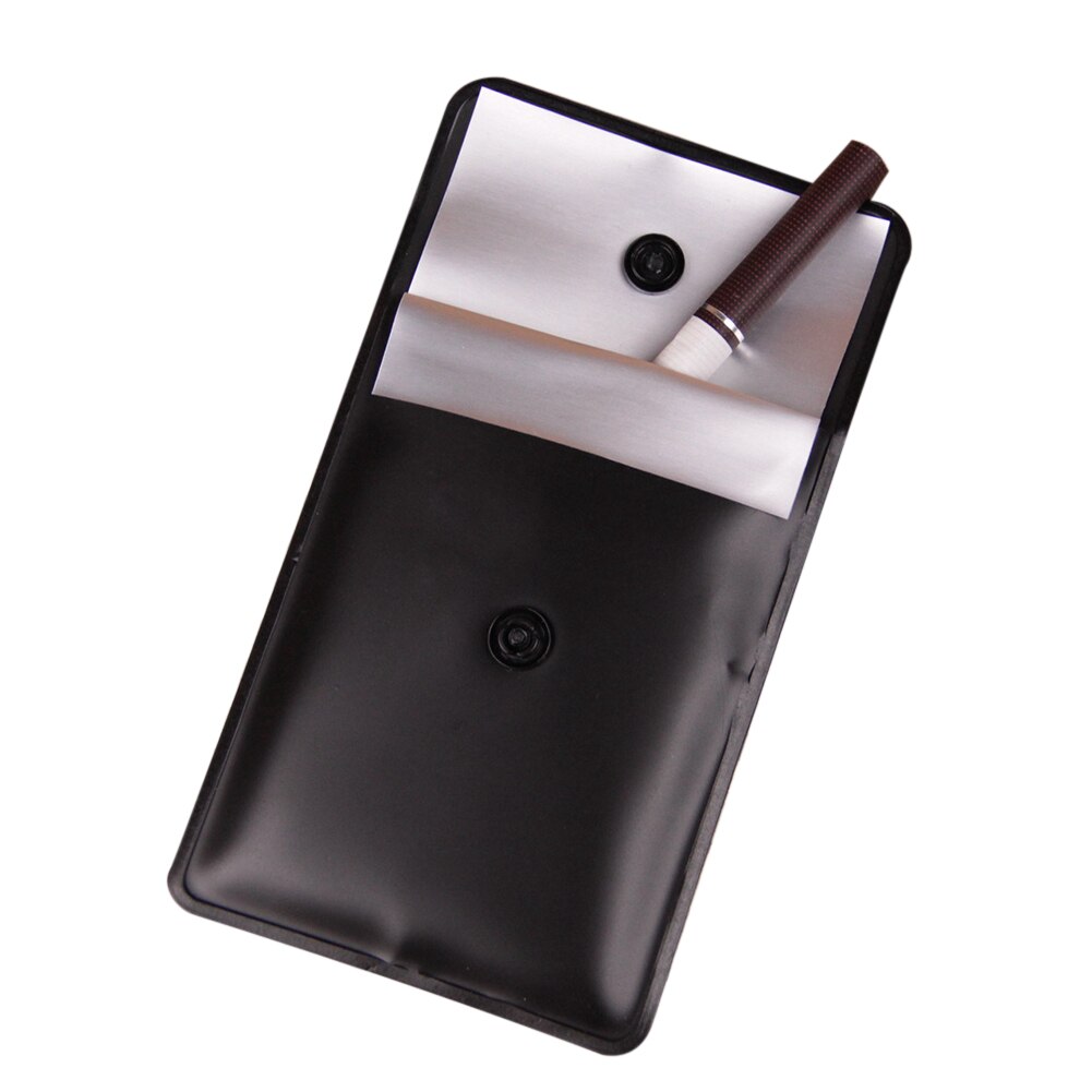 Fireproof PVC Portable Ashtray Pouch